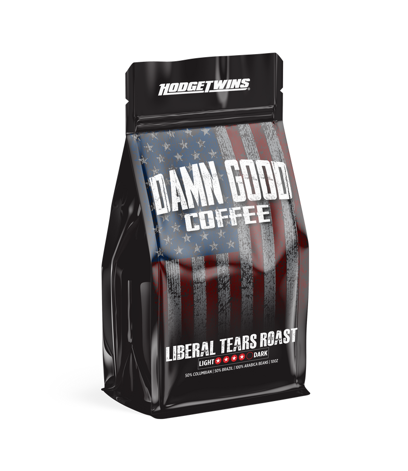 Damn Good™ Coffee - Liberal Tears Roast - Brazilian Beans & Colombian Coffee - (10oz)