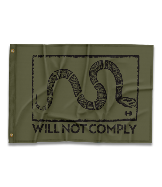 Will Not Comply Flag