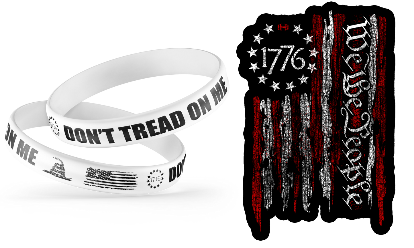 Patriot Bundle (Wristbands/Decals)