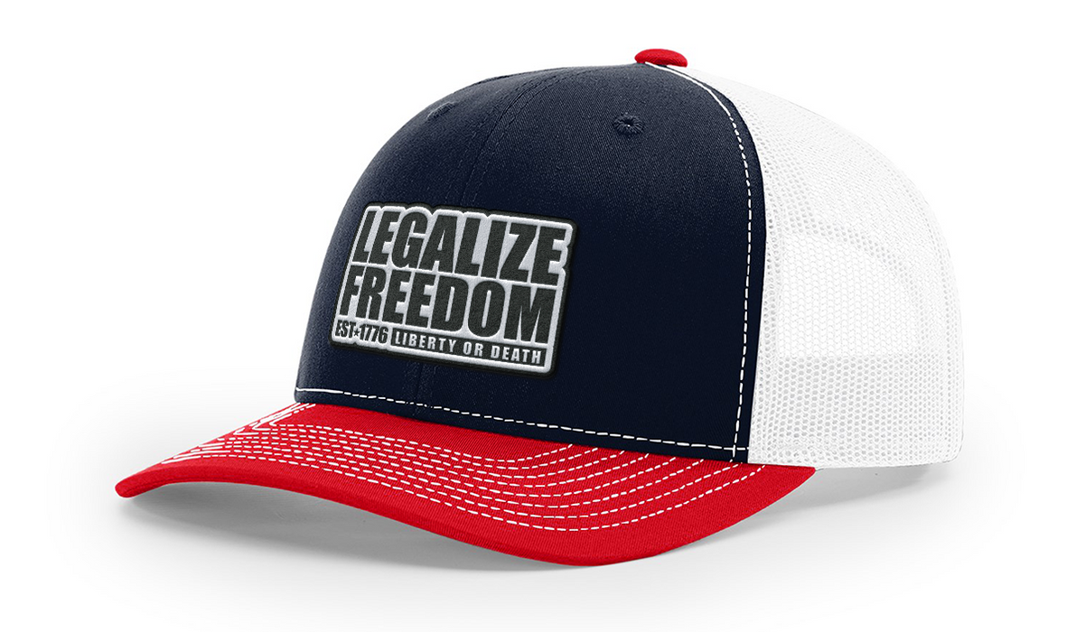 Legalize Freedom Premium Leather Patch Hat