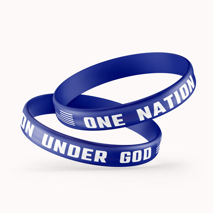 One Nation Under God Wristbands